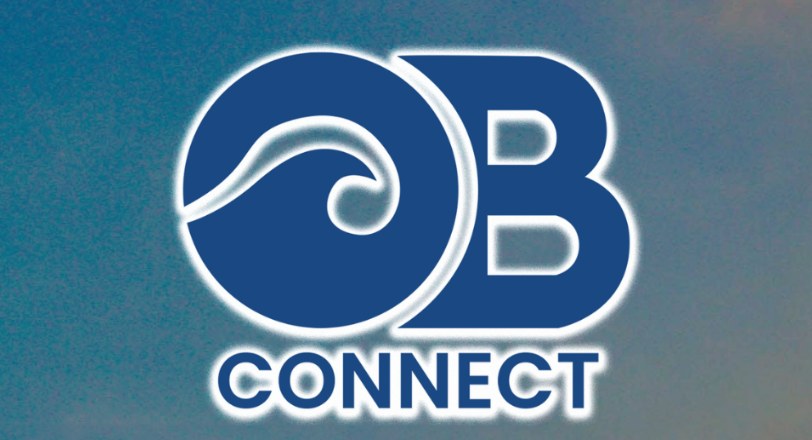 OB Connect app logo with the City of Ormond Beach wave mark.